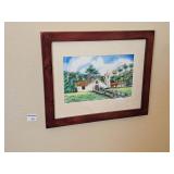 Watercolor Art 16"x13" by