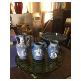 Wedgwood Jasperware Vase- 5"