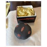Wedgwood Jasperware Black Trinket Box