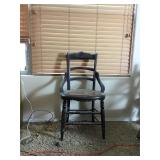 Vintage Wooden Chair 33"x18"