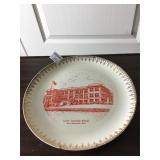 Decorative Plate Lanier Township School 10"