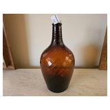 Brown Duraglas Swirl Glass