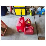 3 Gas Cans