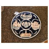 Wall Plate Of 4 Castles