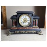 The E.Ingraham Company Clock 8 Day Mantle