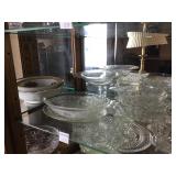Contents Of Shelf Glassware