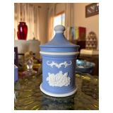 Wedgwood Jasperware Candy Jar- 6"