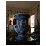 Jasperware Vase- 7"x5" Dia.