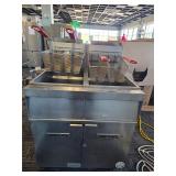 Vulcan Natural Gas Double Fryer