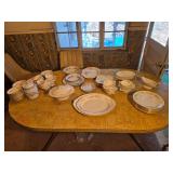 Eggshell Glorgian Homer Laughlin China Set