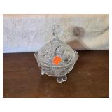 Vintage Covered Led Crystal Candy Dish