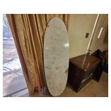 Marble Oval Slab Made In Italy, 66'x22'