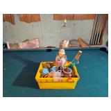 Lamp & Ceramic Pitchers