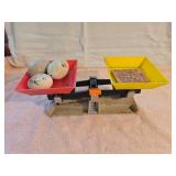 Ohaus Scale, Decorative Eggs, Fridge Magnet