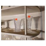 Glass Pitchers, Serving Dishes, Glassware