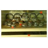 Vintage Japanese Moriage Dragonware Tea Set