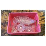 Cut Glass, Salt Cellar . Glassware