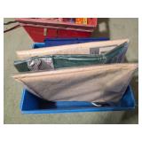 Table Cloths, Decorative Frames, Tin Box