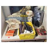 Contents Of Shelf, Hand Held Fans, Ladies Gloves