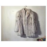 Vintage Silver Saga Fox Fur Coat