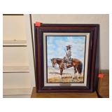 Southwest Art 'The Scout' By Connie Blake