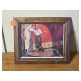 Framed Western Art 12.5'X10'