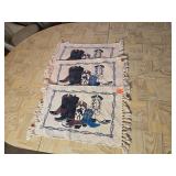 Southwestern Cowboy Themed Placemats QTY 3