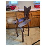 Hand Crafted Saddle Stand 41.5' T