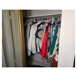 Contents Of Closet, Vintage Clothing, Purses, Caps