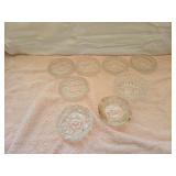 Glass Coasters and Candy DIshes