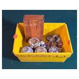 Candles, Wooden Trinket Box