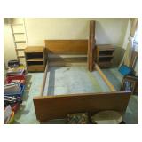Bedroom Set, Full Size Bed Frame, Dresser