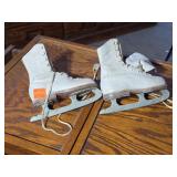 Vintage Childs Ice Skates Hide Athletic Shoe