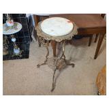 Victorian Style Brass Plant Or Side Table