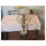 Vintage Crystal Center Piece Bowl