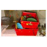 Colorful Dishes, Salt and Pepper Shakers,Glasses