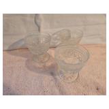 Glass Dishes, Small Glasses