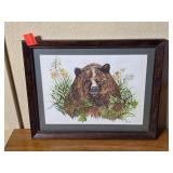 Framed Art By Connie Blake, 14.5'x11'