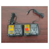 DeWalt Chargers DCB115 Qty 2