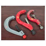Pipe Cutters Qty 3