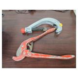 Rigid 4-6-5/8' Pipe Cutter and PVC Cutter
