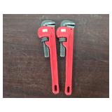 Westward Pipe Wrenches 3LY99A 14' Qty 2