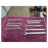 Assorted Wrenches Qty 10