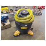 HepaVacuum 16 Gal Powers On, Missing Wheel