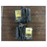 DeWalt Chargers Qty 2 DCB115, DCB112