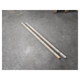 David White 8' Wooden Survey Sticks