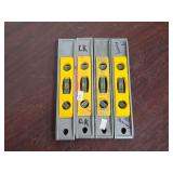 Stanley Levels 9' Qty 4