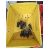 Stanley Screw Drivers, 5 Flathead, 5 Phillips Head