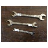 Craftsman Wrenches 19/30', 11/16', 3/4', 5/8',