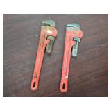 Ridged Pipe Wrenches 14' Qty 2